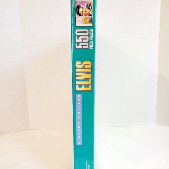 Limited Edition Unopen Elvis 29 Cent Postage Stamp 550 Pieces Jigsaw Puzzle - Picture 6 of 7